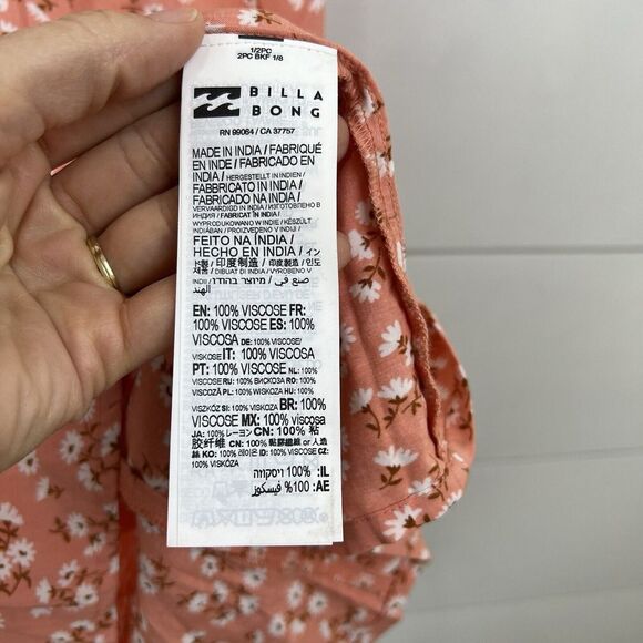 NEW BILLABONG x The Salty Blonde Just Because Dress Size Medium‎ Summer Mini - Picture 9 of 16